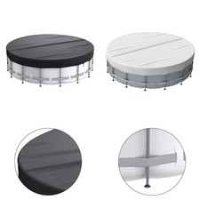 6/8/10/12/15/18 Ft Round Swimming Pool Cover For Above Ground Swimming Pools