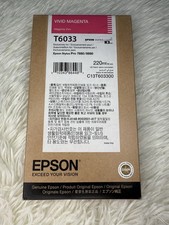 Genuine/OEM Epson T6033 Vivid Magenta UltraChrome K3 Ink Cartridge 3/23/2023