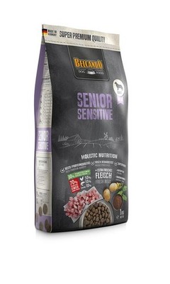 1 kg BELCANDO Senior Sensitive Trockenfutter mit Geflügel für Hunde M-XL