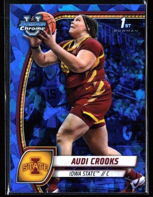 2025 TOPPS BOWMAN U CHROME AUDO CROOKS 1ST SAPPHIRE #9