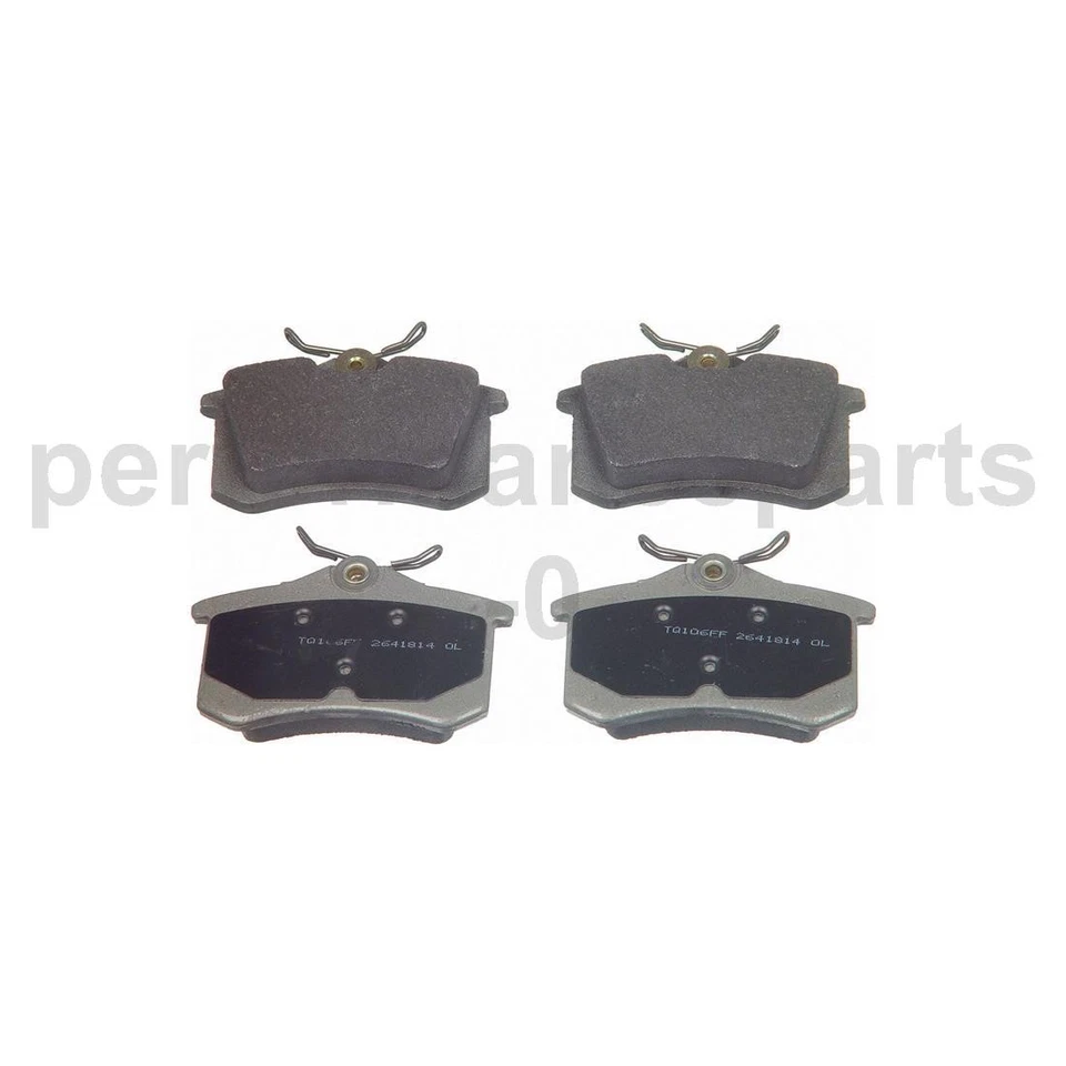 Комплект задних дисковых тормозных колодок Wagner дисковый тормоз ротор подходит для Audi TT 2005-2005 годов выпуска - Изображение 4 из 4