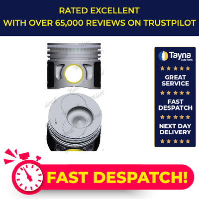 Piston fits VW SHARAN 7M, 7M8 1.9D 95 to 10 Engine Nural VOLKSWAGEN Quality New