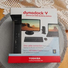 Toshiba Dynadock V - USB Docking Station PA3778U-1PRP In Box - Brand New