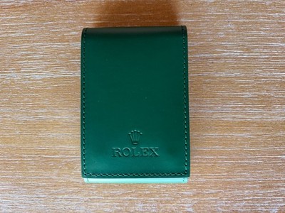 New Rolex Green Leather Watch Travel case Storage Pouch | eBay