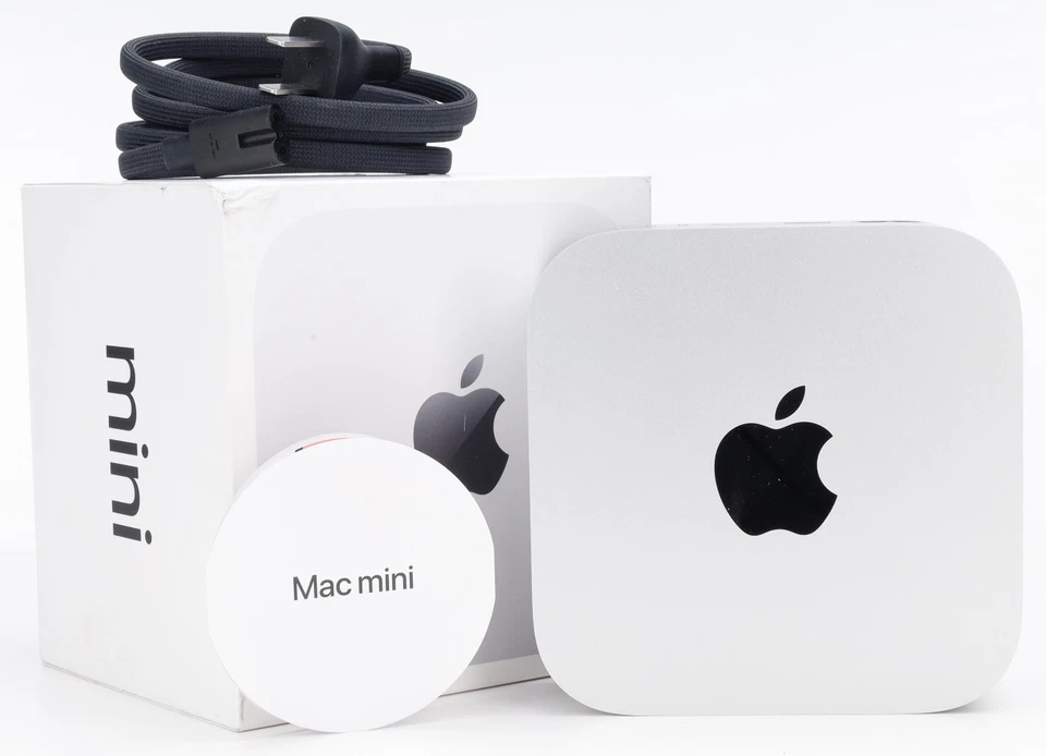 Apple Mac mini: Apple M4 Pro Chip mit 12‐Core CPU und 16‐Core GPU, 512GB SSD
