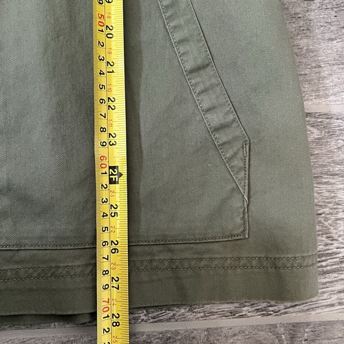 GAP Women's Field Jacket Full Zip Adjustable Drawcord Utility Size Large Green - Picture 8 of 8