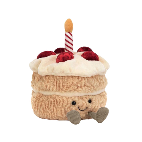*Rare* Jellycat Amusables Birthday Cake - Brand New With Tags w/Dust Bag - Picture 10 of 12