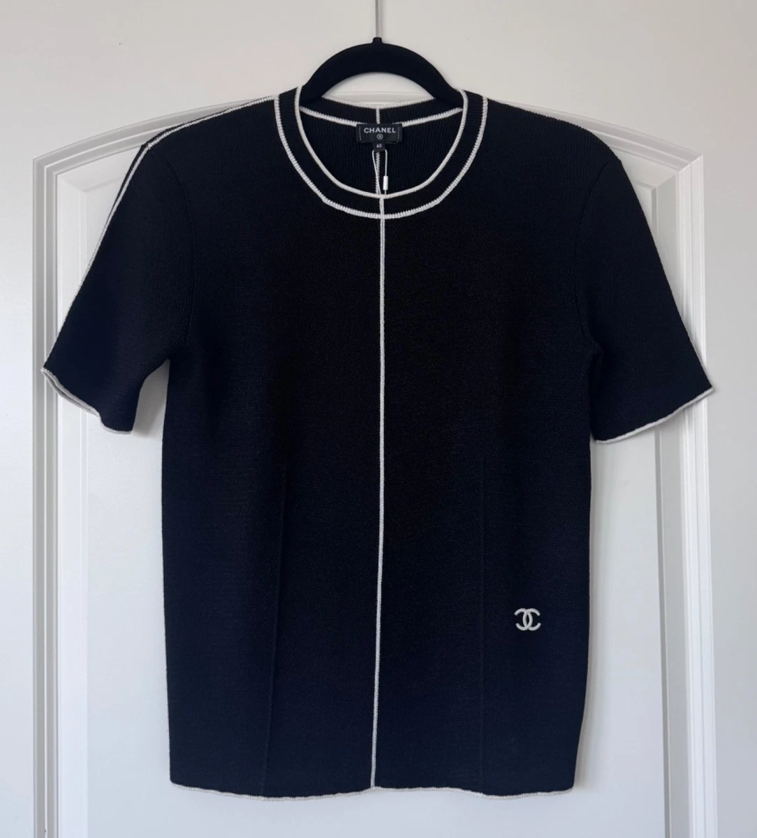 CHANEL Black Silk Tops for Women for sale | eBay