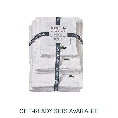 Lacoste Heritage Bath Towel - Thumbnail 2