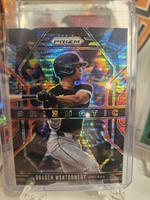 2025 Panini Prizm PRIZMATIC BRADEN MONTGOMERY #25 Red Pulsar Prizm /399
