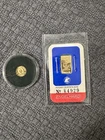 Engelhard 1g 999.9 Fine Gold Bar Vintage
