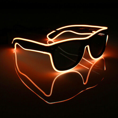Leuchtende LED Brille verstellbar blinkende LED Leuchtbrille, Neuheit Party - Bild 7 von 7