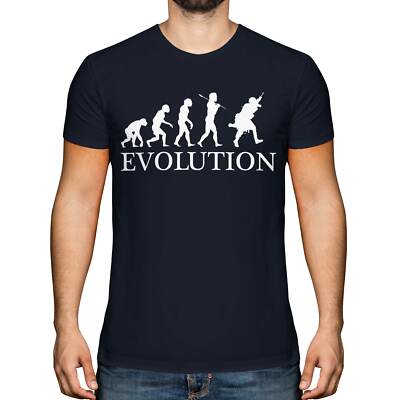 MODERN SOLDIER EVOLUTION MENS T-SHIRT TEE TOP GIFT COSTUME FANCY DRESS