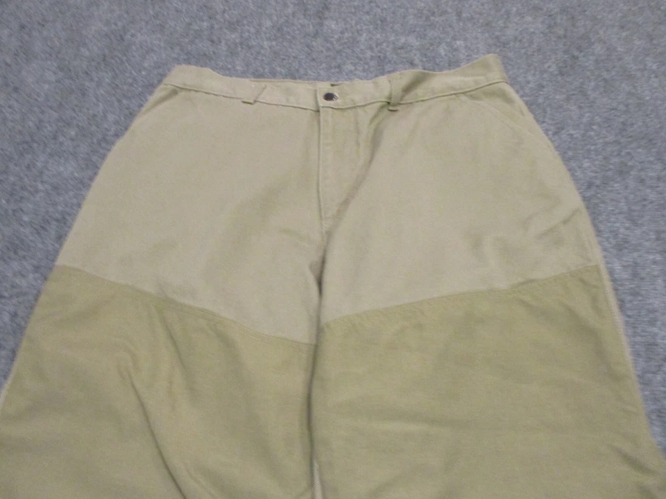 Pantalones con cepillo Guide Series para hombre ETIQUETA 40x30 real 36x29 marrón caza recto* Foto 2 de 4