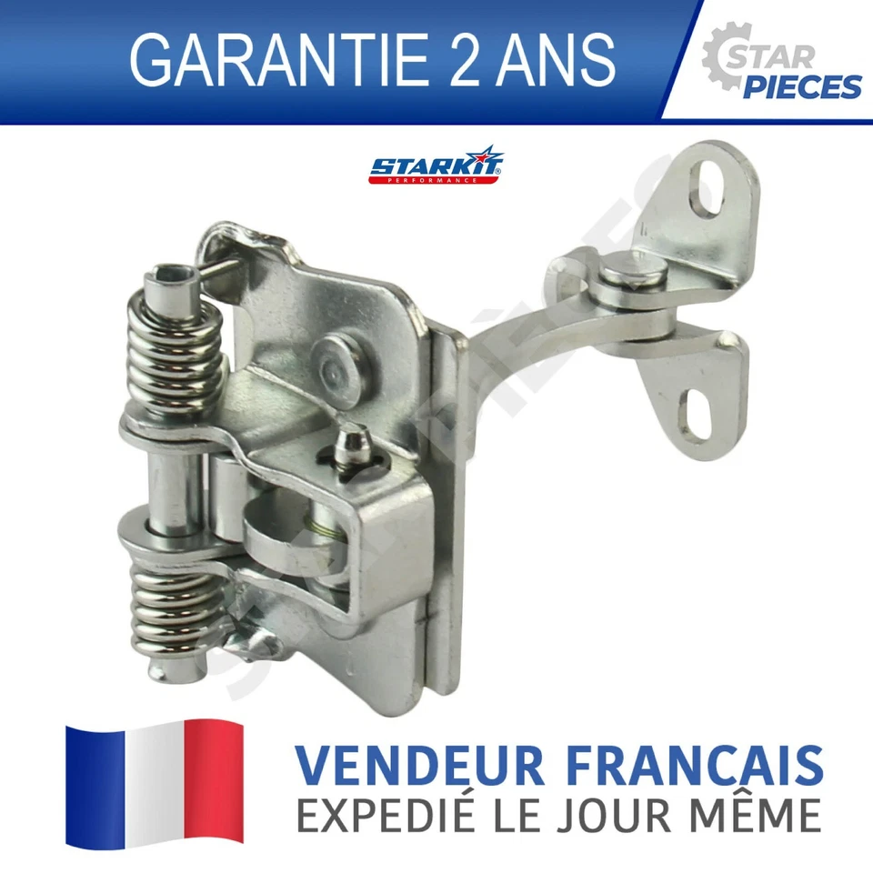 ARRET TIRANT CHARNIERE CALE PORTE AVANT GAUCHE DROIT PEUGEOT 306 2 97-02 9181.E5 - Photo 3/4