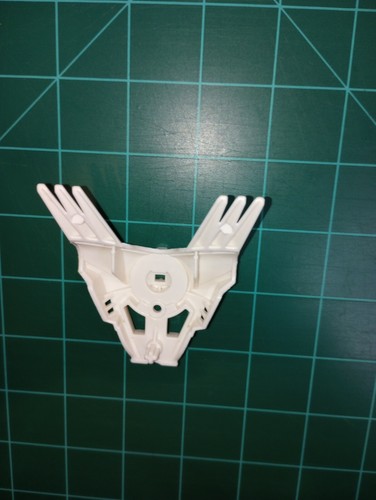 1 Hero Factory Lego 87801 Chest Armor with Triple Spiked Shoulders White Retired - Picture 10 of 24