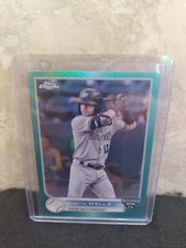 2022 Austin Wells Topps Chrome Aqua Border #PDG-11-Yankees-24/75-Prospect!