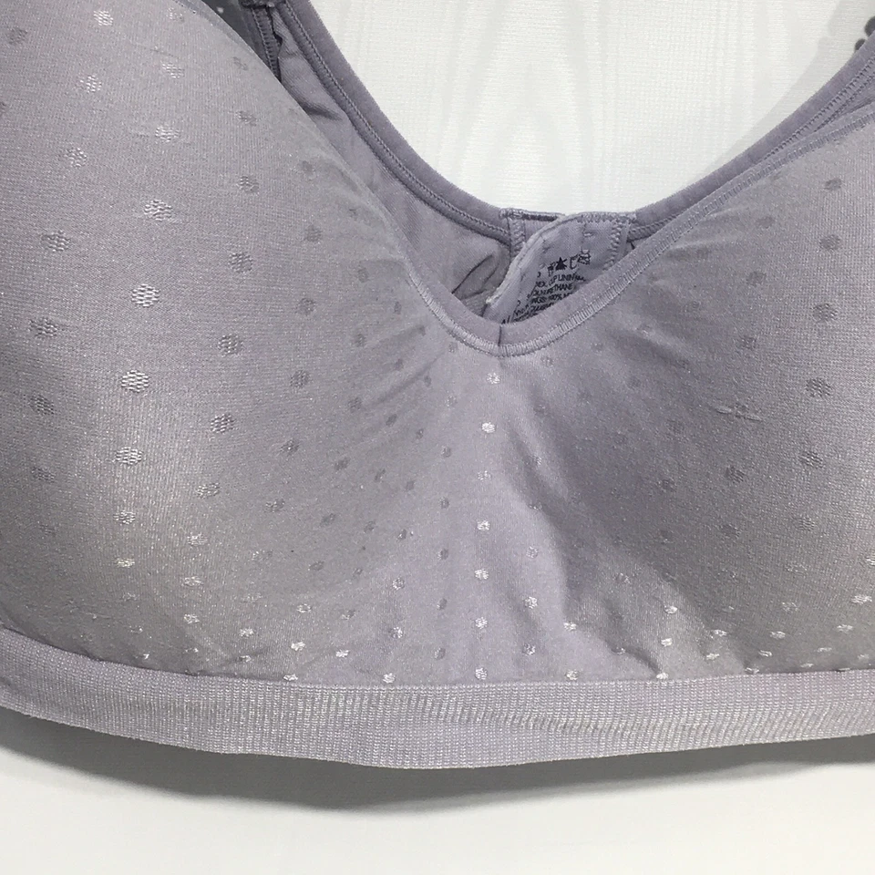 Bali Bra 42D lavender Multi-way Wireless Soft Cup High Sides Smooth Back Womens - Image 2 of 4