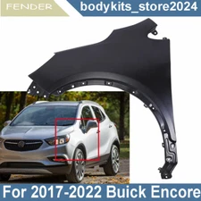 Front Left Driver Side Fender For 2017 2018 2019-2022 Buick Encore Replacement