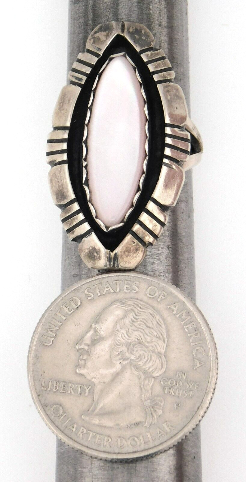 Signed A Etsitty Native American 925 Sterling Sil… - image 9