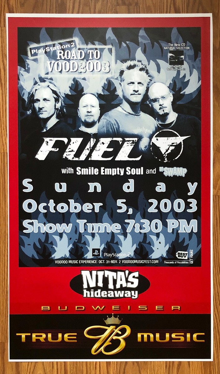 Fuel Band Concert Poster 2003 | eBay