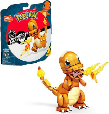 Pokemon Glumanda - Bauset von Mega Construx (180 Teile) Spielzeug Figur NEU&OVP!