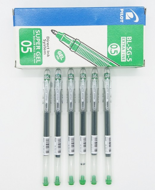 Ручка гелев зелен g bl-sg-5 Pilot (4902505238765)