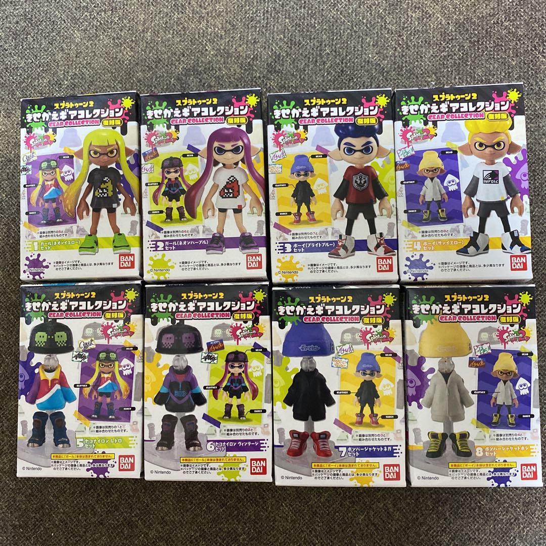 Splatoon 2 Kisekae Gear Collection Edition Reprint 2023 Box