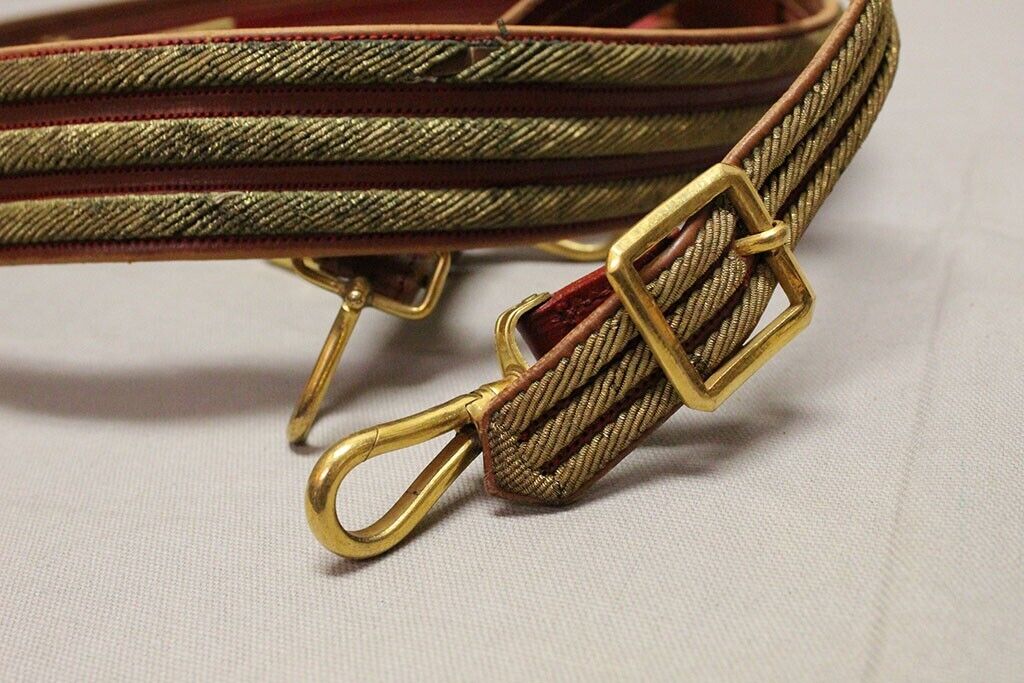 US Army General's Full Dress Belt – Circa 1880-1890s M.C. US Army General's Full Dress Belt – Circa 1880-1890s M.C.