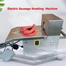 Commercial Electric Sausage Tying Machine Sausage Knotting Binding Machine
