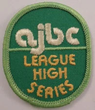 Ajbc Bowling League High Series Uniform Patch