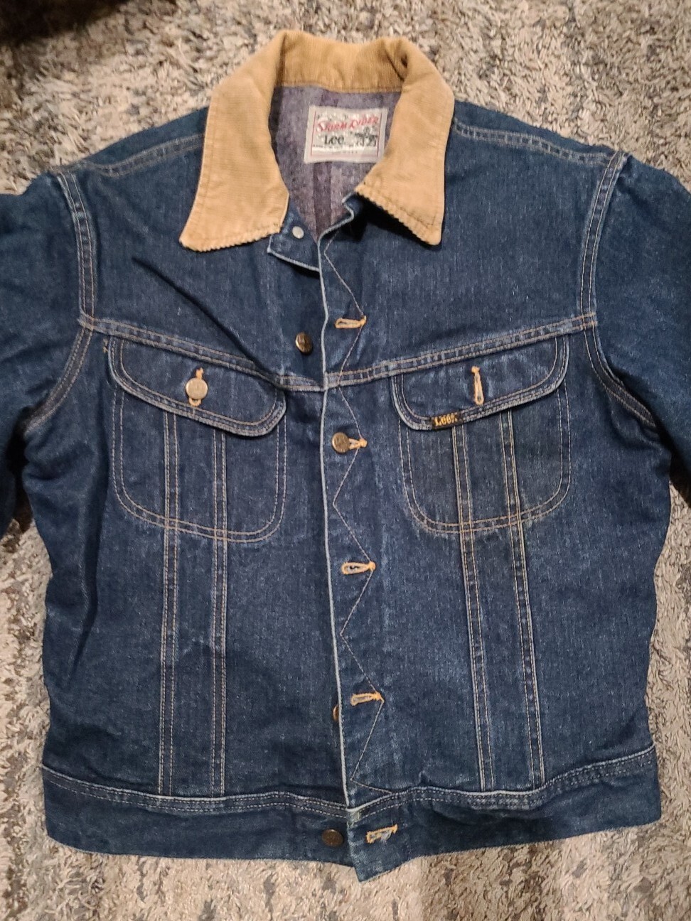 Vintage Lee Jacket Storm Rider Made In USA 38 Medium eBay