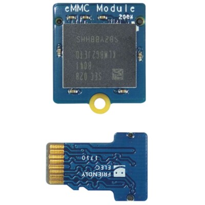 EMMC Module 16GB with Micro Turn EMMC Adapter T2 for NanoPi / PC / RK3399-E5189-