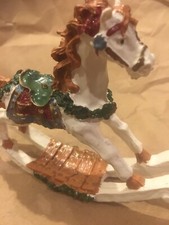 Vintage Rocking Horse Christmas Tree Ornament