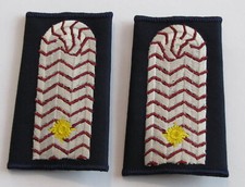 Dienstgradschlaufen Brandmeister Sachsen Schulterstücke FFW Uniform Hemd Blouson