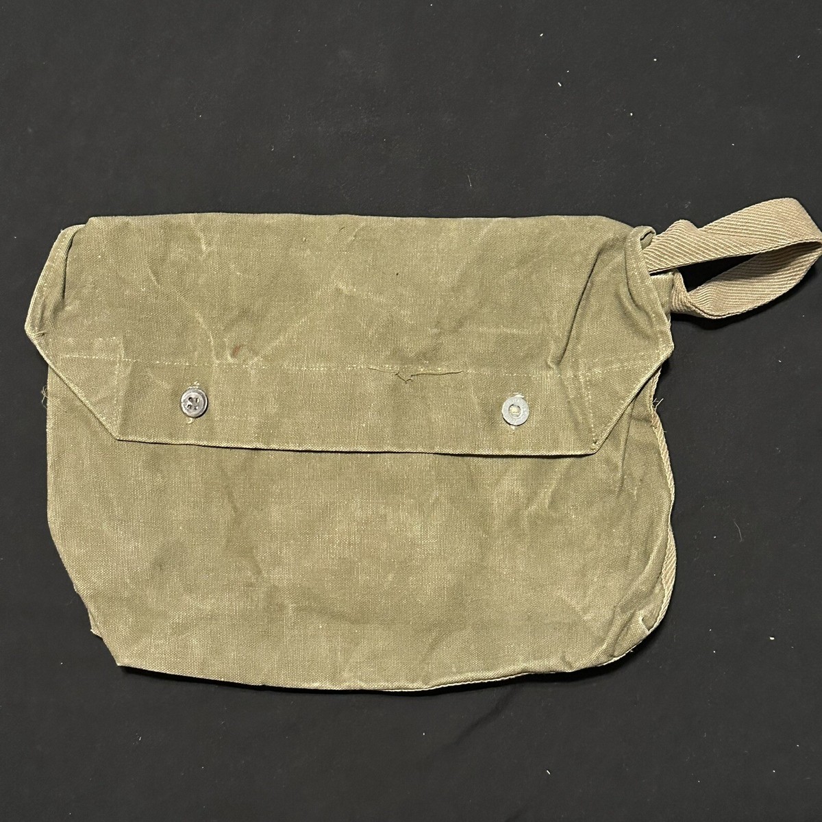 WWII French Army Haversack Sidebag Linen Canvas Original | eBay