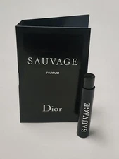 Dior Sauvage PARFUM Carded Sample 1ml