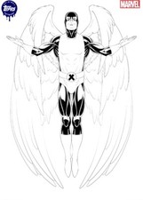 [DIGITAL CARD] Topps Marvel - Angel - X-Collection 21 V1 - Original Art B&W