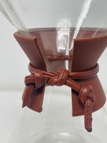 Caffettiera Chemex vintage anni 70 2-7 tazze CM-207 con scatola e manico manuale in plastica - Foto 5 di 20