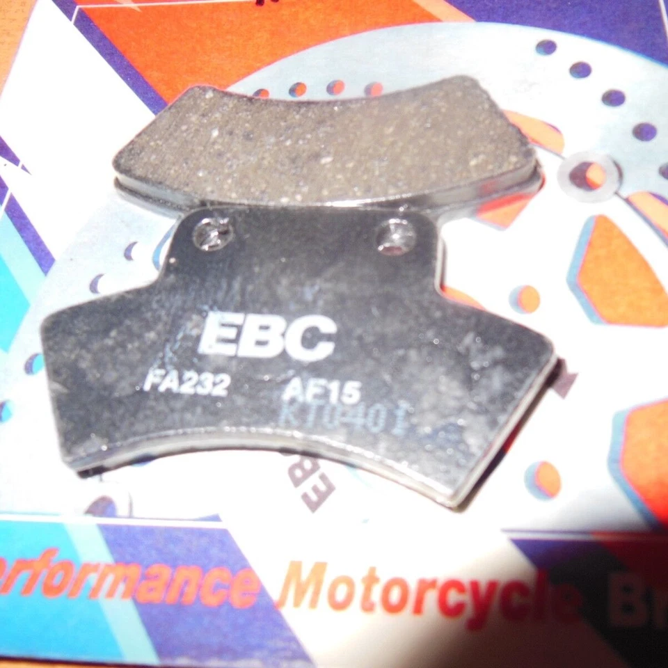 Pastillas de freno de carbono EBC E-Ton 50 Polaris 300 400L Big Boss 250 Scrambler CF-Moto Foto 2 de 3