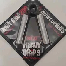 HEAVY SPORTS Heavy Grip 200 lbs. Resistance - Professional Grip Strengthener NEW