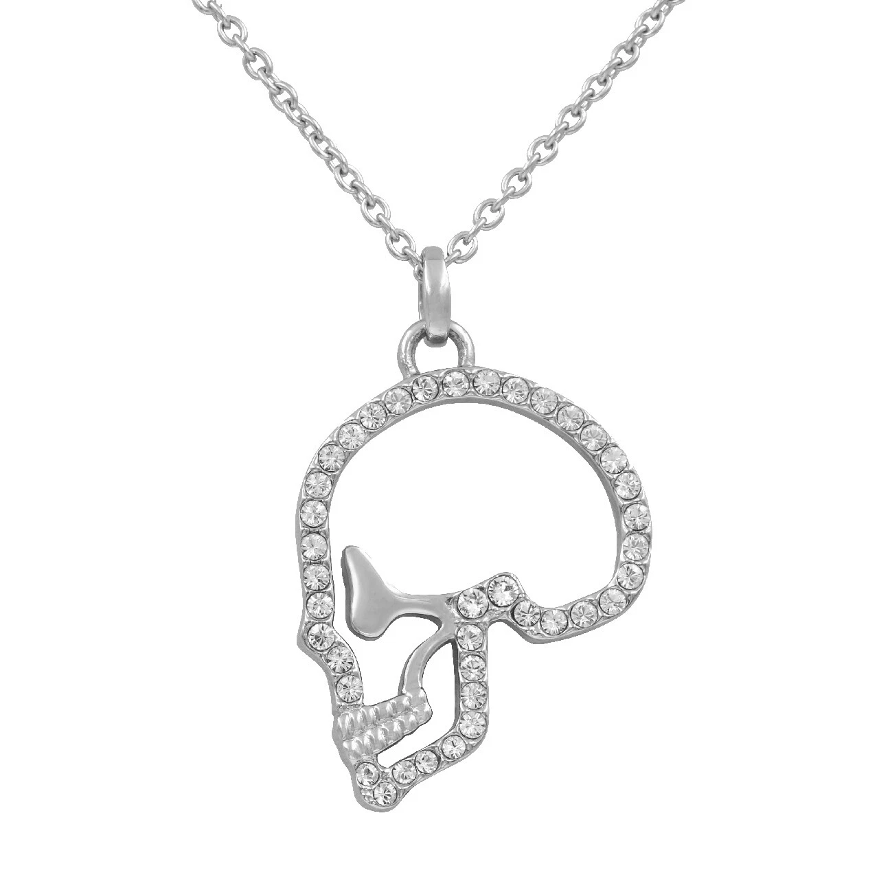 Cadena de Acero Inoxidable Cristal Moda Collares y Colgantes