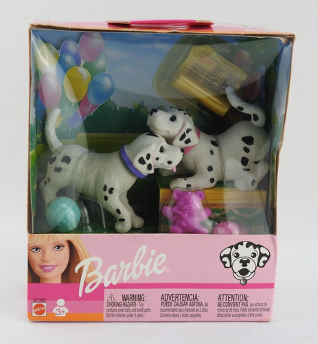 Vintage Barbie Pet Luvin' Dalmata Bobble Head cane nuovo nuovo con scatola NOS cani - Foto 2 di 5