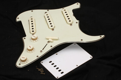 NOS style Aged 64' style Strat  Green Guard Assembly with Real Nylon Parts
