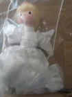 RUSS BERRIE & co ANGEL W/BIG&SMALL STARS PLUSH DOLL, RARE! CRAFTS/KIDS, BAG86