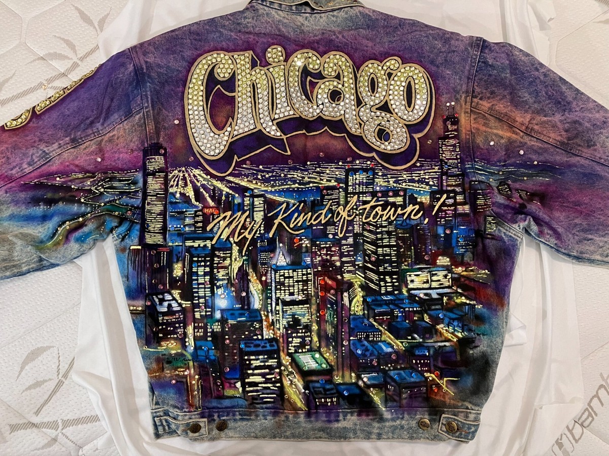 RARE Vintage 1987 Tony Alamo Denim Jacket Hand Painted RARE Vintage 1987 Tony Alamo Denim Jacket Hand Painted