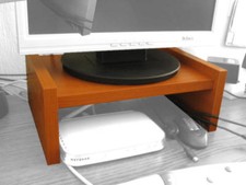 Monitor Level Riser Stand Lift Uplift Shelf Furniture 32x24x