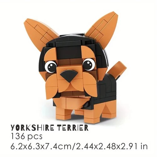 Cute Animal Assembly Building Blocks Small Particle Bricks Collection Decoration - Picture 12 of 13