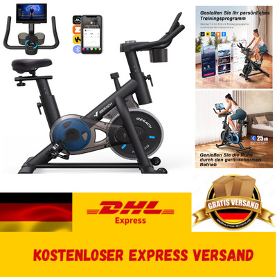 Heimtrainer Fahrrad mit LCD & App   Kardiotraining zu Hause