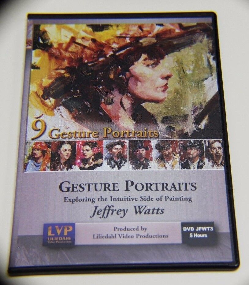 Jeffrey Watts: Gesture Portraits - Art Instruction DVD
